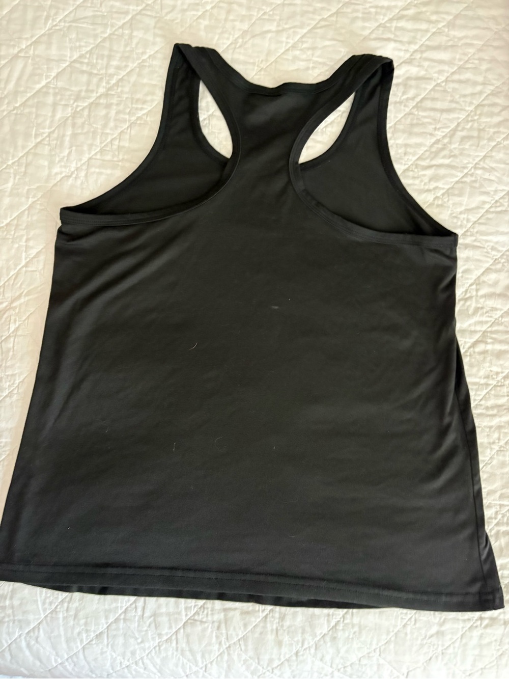 Black Racerback Active Tank Top - Picture 2 of 2